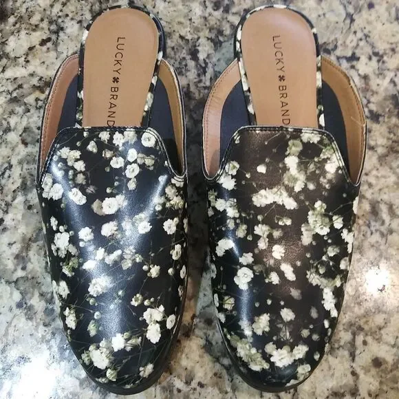 Lucky Brand Floral Christley Mule - Picture 8 of 11